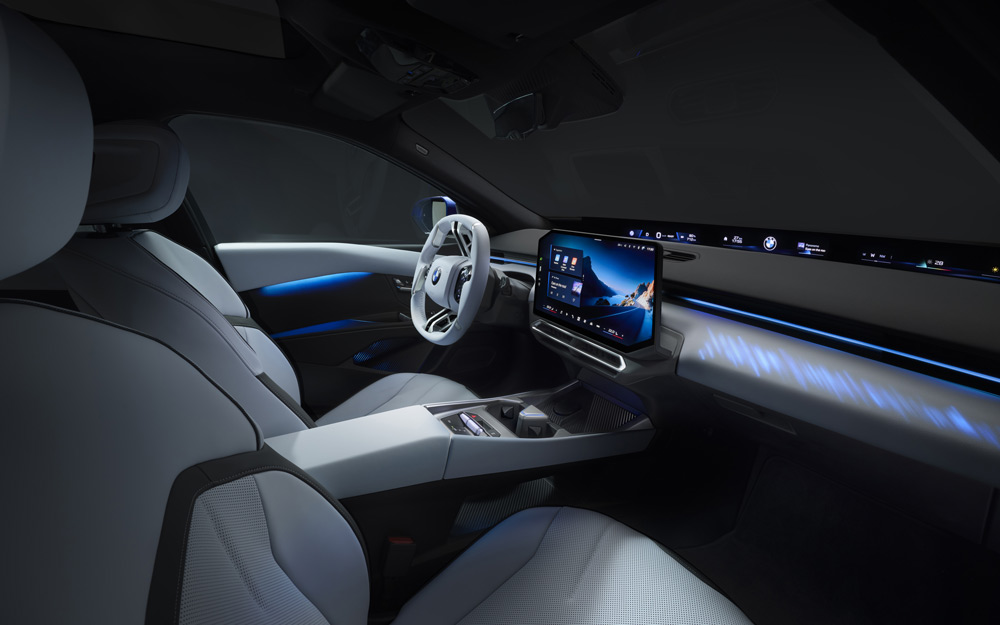 Abitacolo della BMW i3 Neue Klasse Abitacolo della BMW i3 Neue Klasse